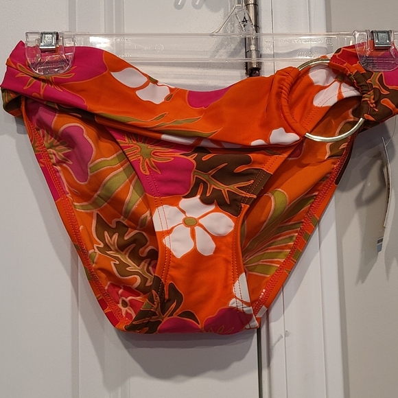 Baja Blue Orange Tropical Bikini - Picture 5 of 8